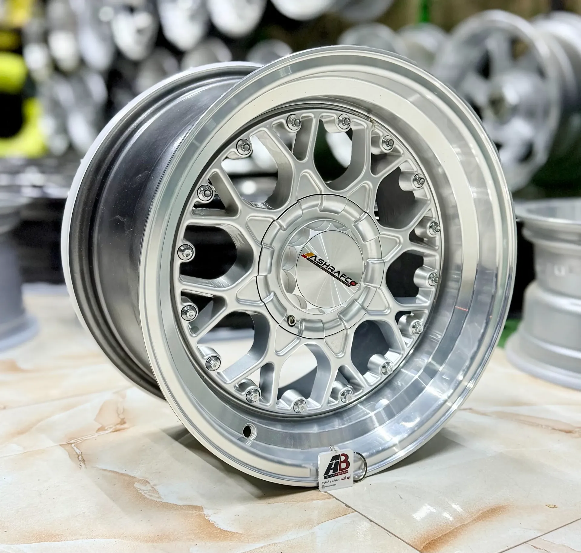 Sport Wheel Set - R15×7.5+8.5 (2)inch - 8×100/114 - ET18/15 - VL 8001 M