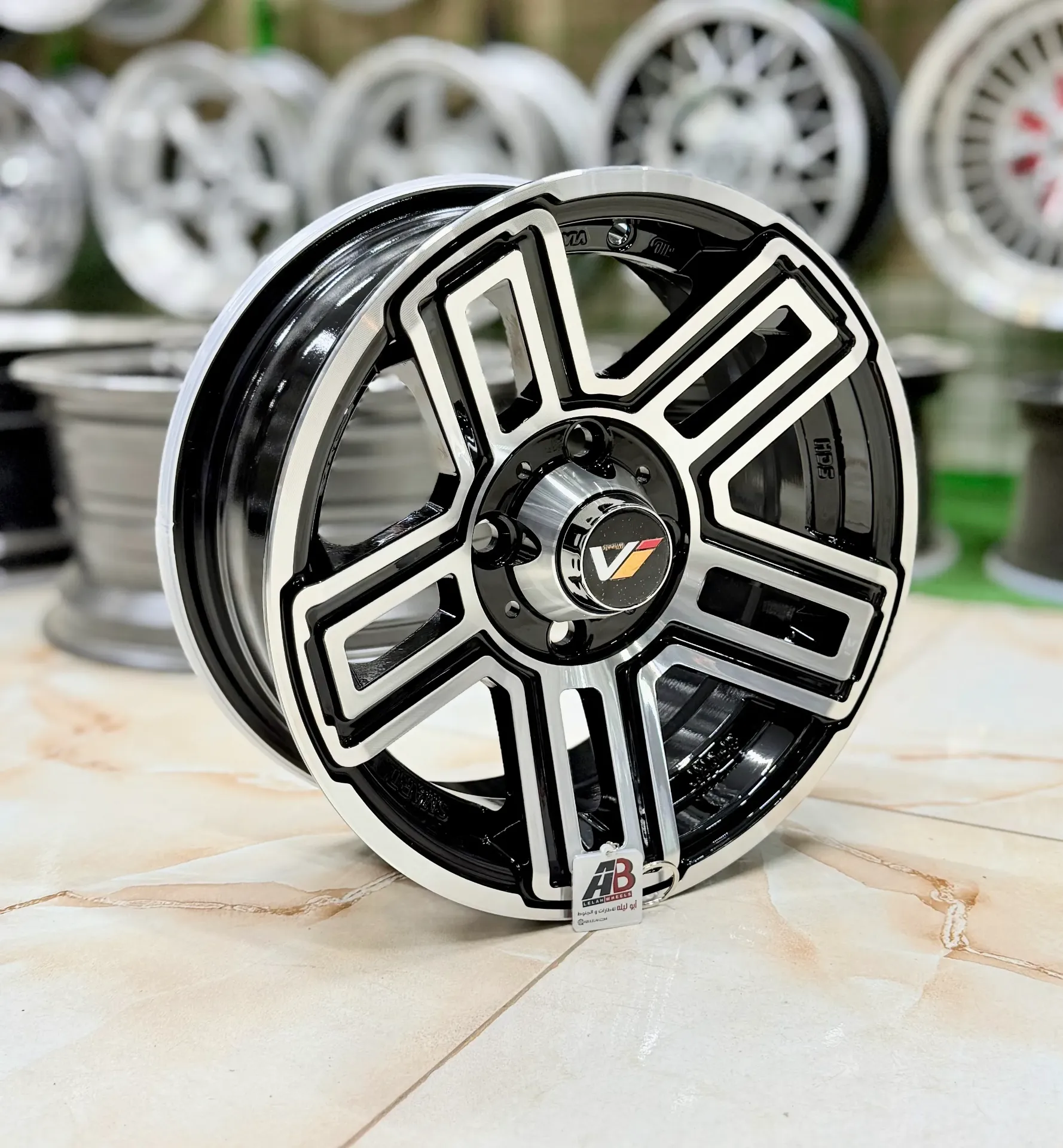 Sport Wheel Set - R13×5.5 INCH - 4×100 - ET12 - 217 BM