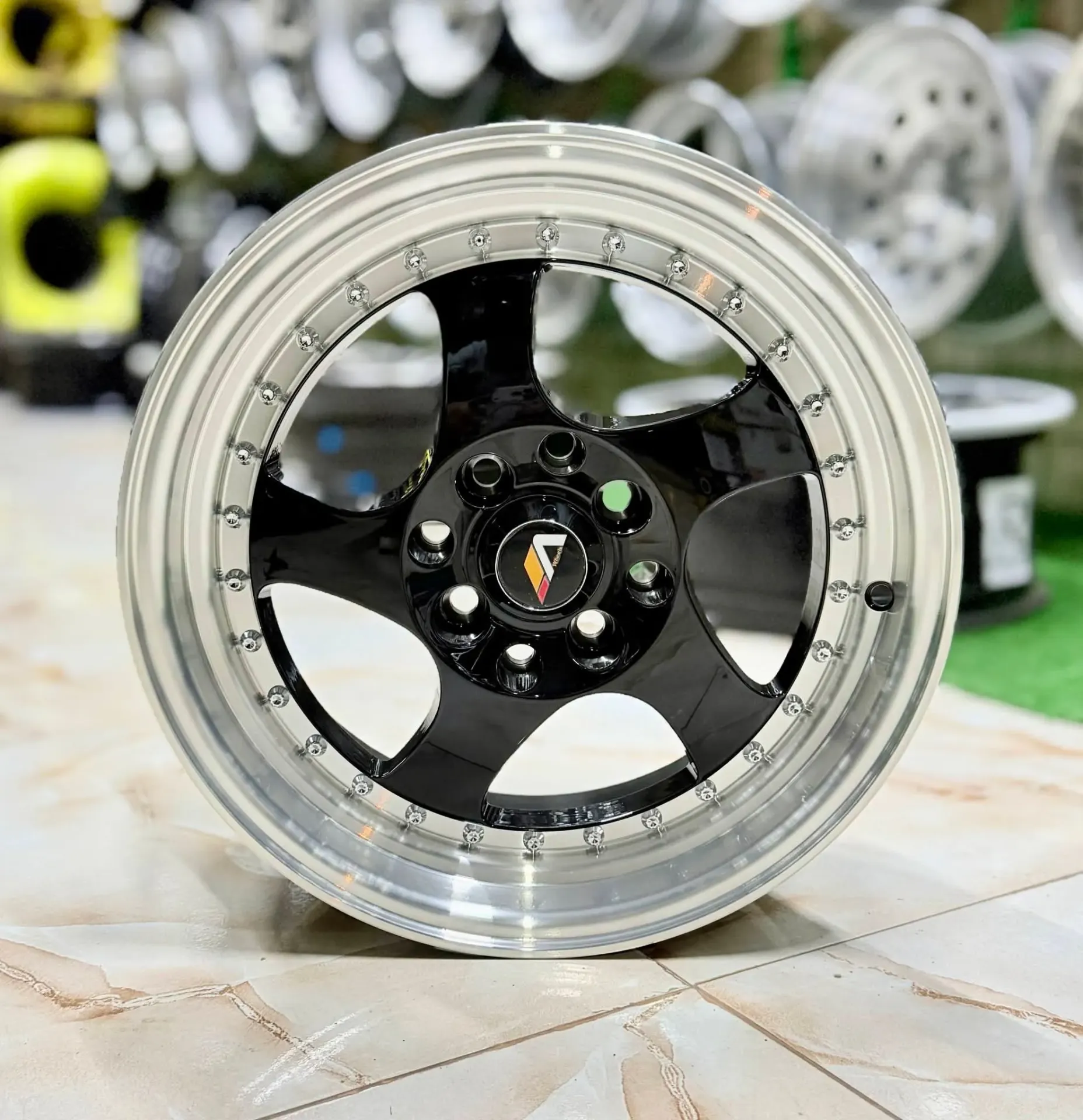 Sport Wheel Set - R15×7 INCH - 8×100/114 - ET25 - LG5053 BLP