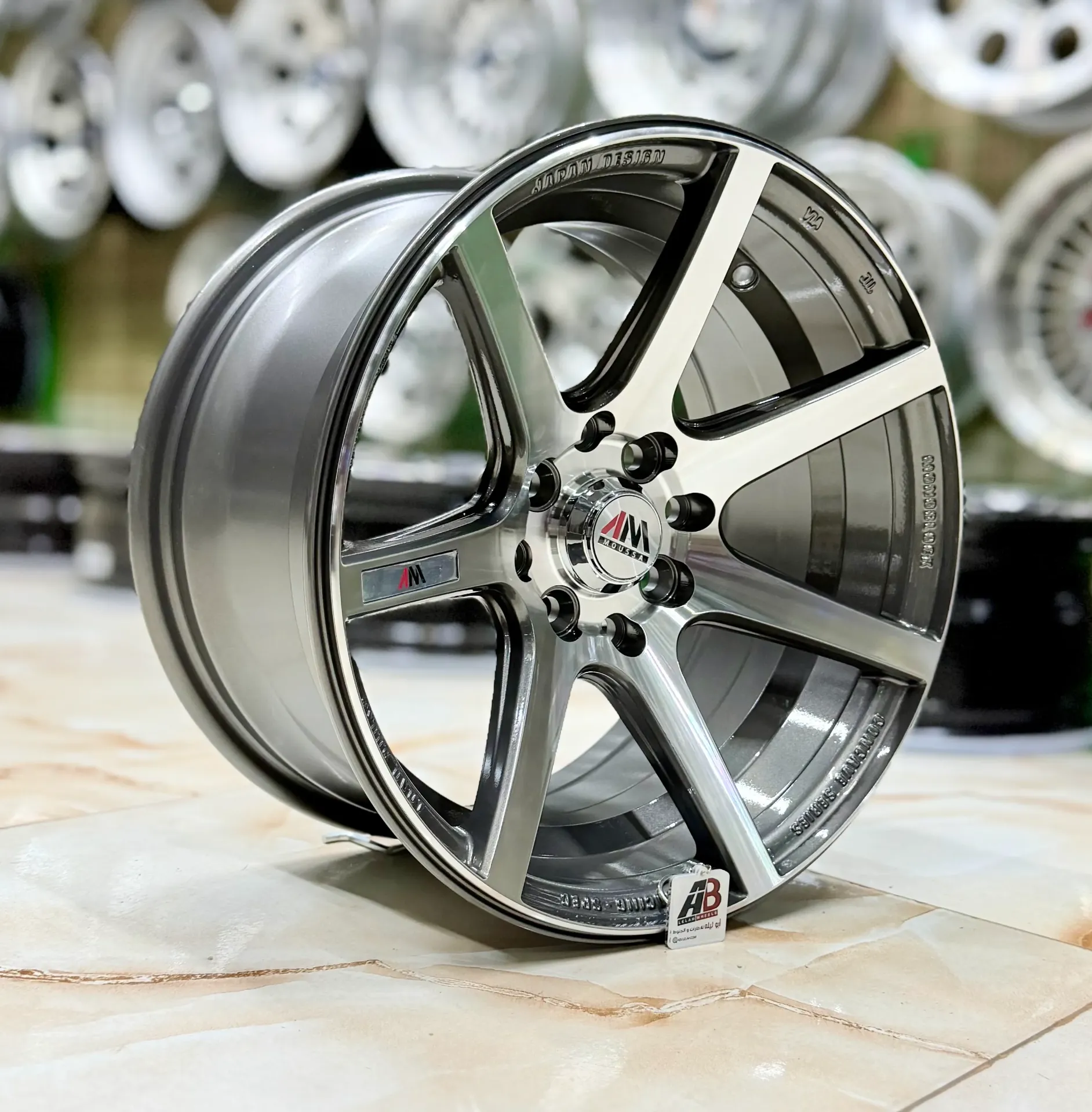 Sport Wheel Set - R15×8 INCH - 8×100/114 - ET20 - 3908 GP