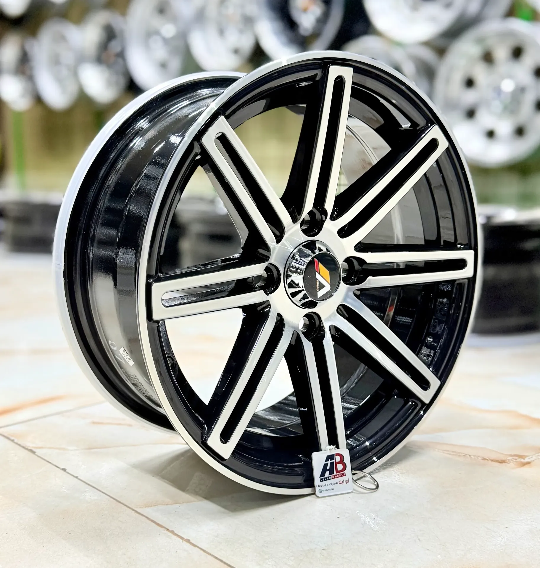 Sport Wheel Set - R14×6 INCH - 4×100 - ET25 - 839 BM