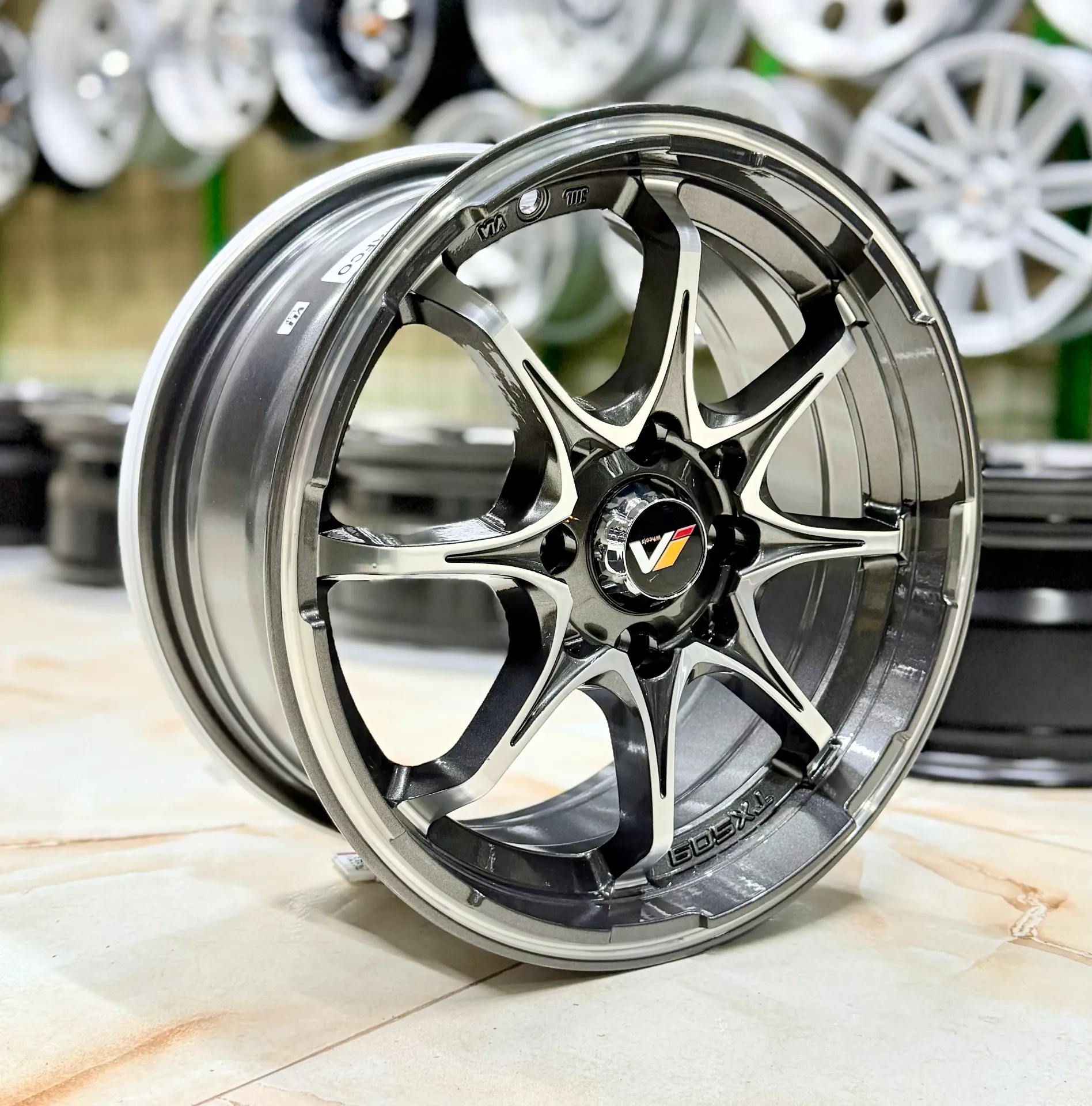 Sport Wheel Set - R14×6.5 INCH - 4×100 - ET35 - JA039 GM