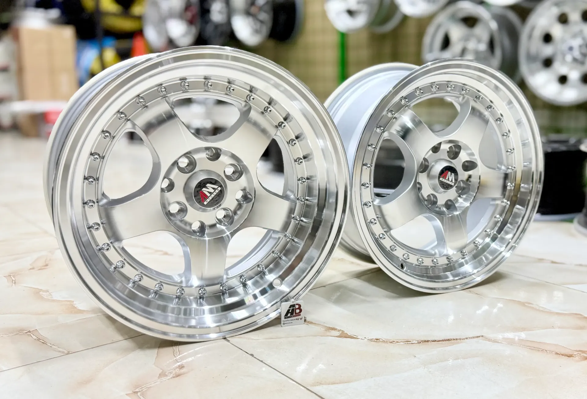 Sport Wheel Set - R15×7+8 (2)INCH - 8×100/114 - ET28/15 - 1431 SM