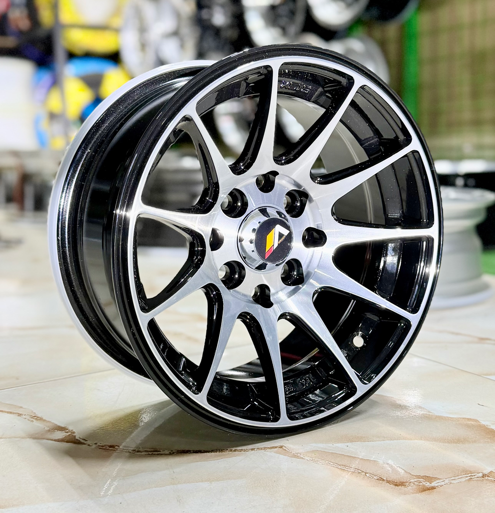 Sport Wheel Set - R13×6 INCH - 8×100/114 - ET-3 - 035 BM