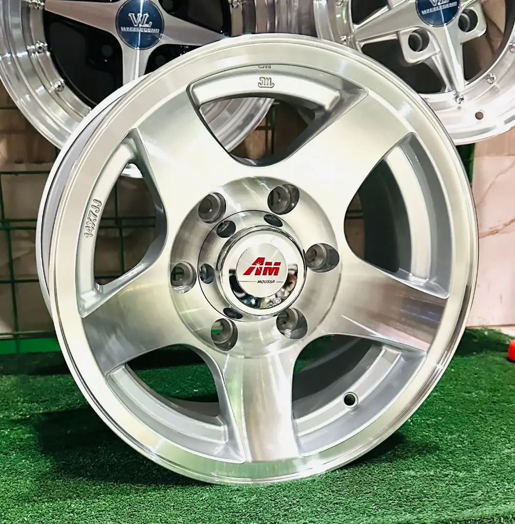 طقم جنط سبور دبابة - R14×7 INCH - 6×139 - 2163 MS - ET-9