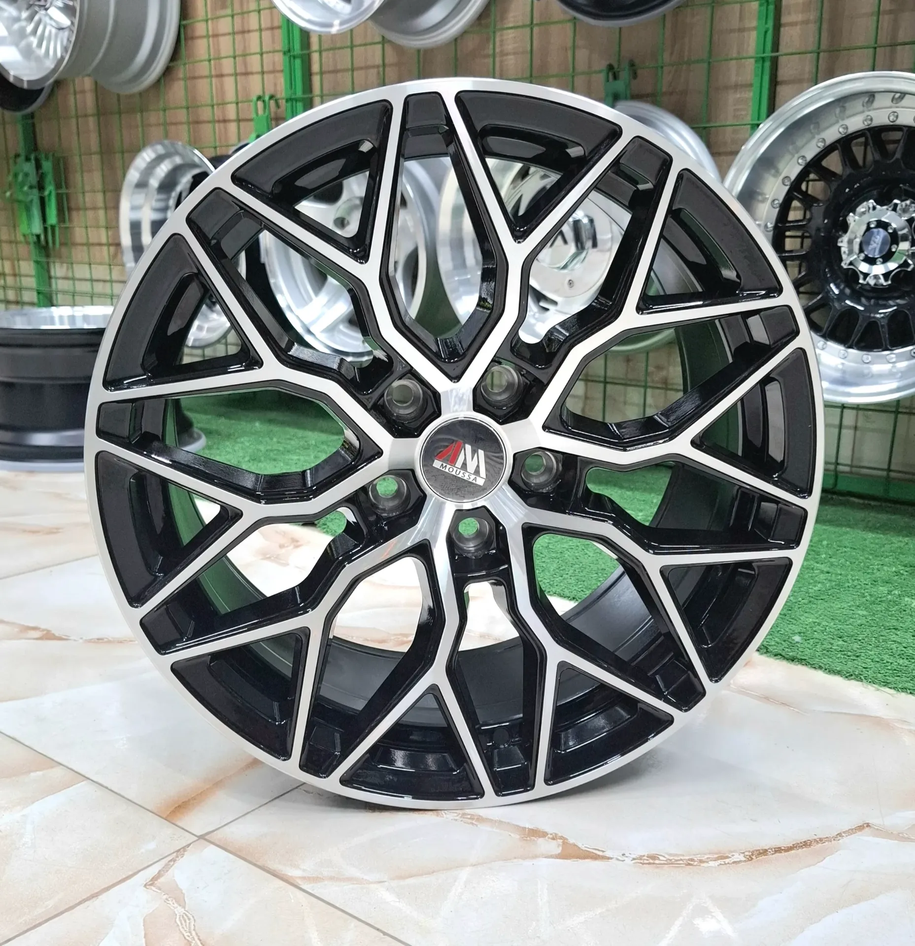 AM - L2312 MB - R17×8,5 INCH - 5×114 - ET26 - جنط سبور صيني