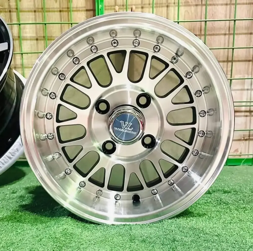 طقم جنط سبور - R13×7 INCH - 4×114 - ET-10 - JA049 BM