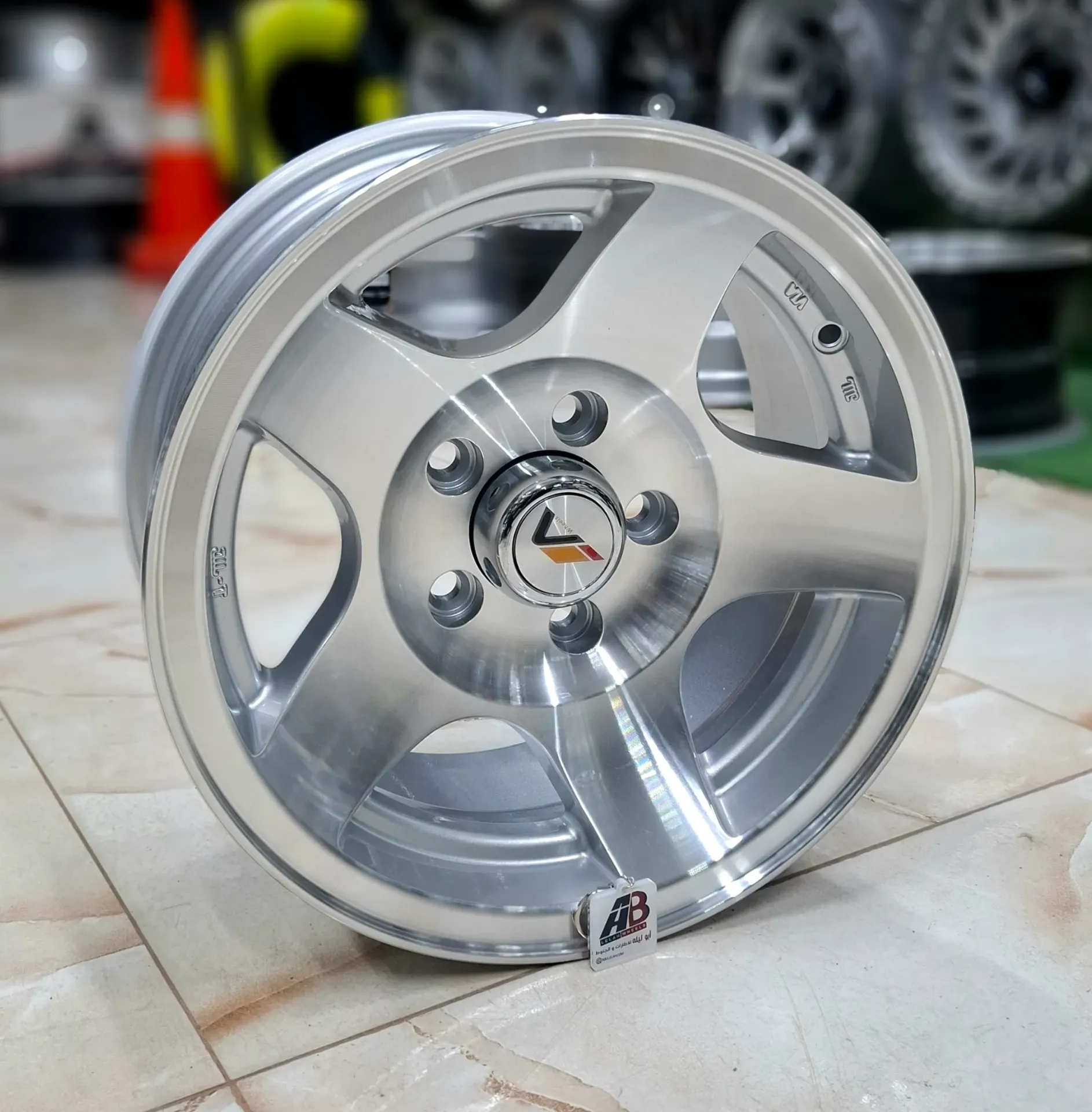 Sport Wheel Set - R14×7 INCH - 5×114 - ET-6 - LG 268 M