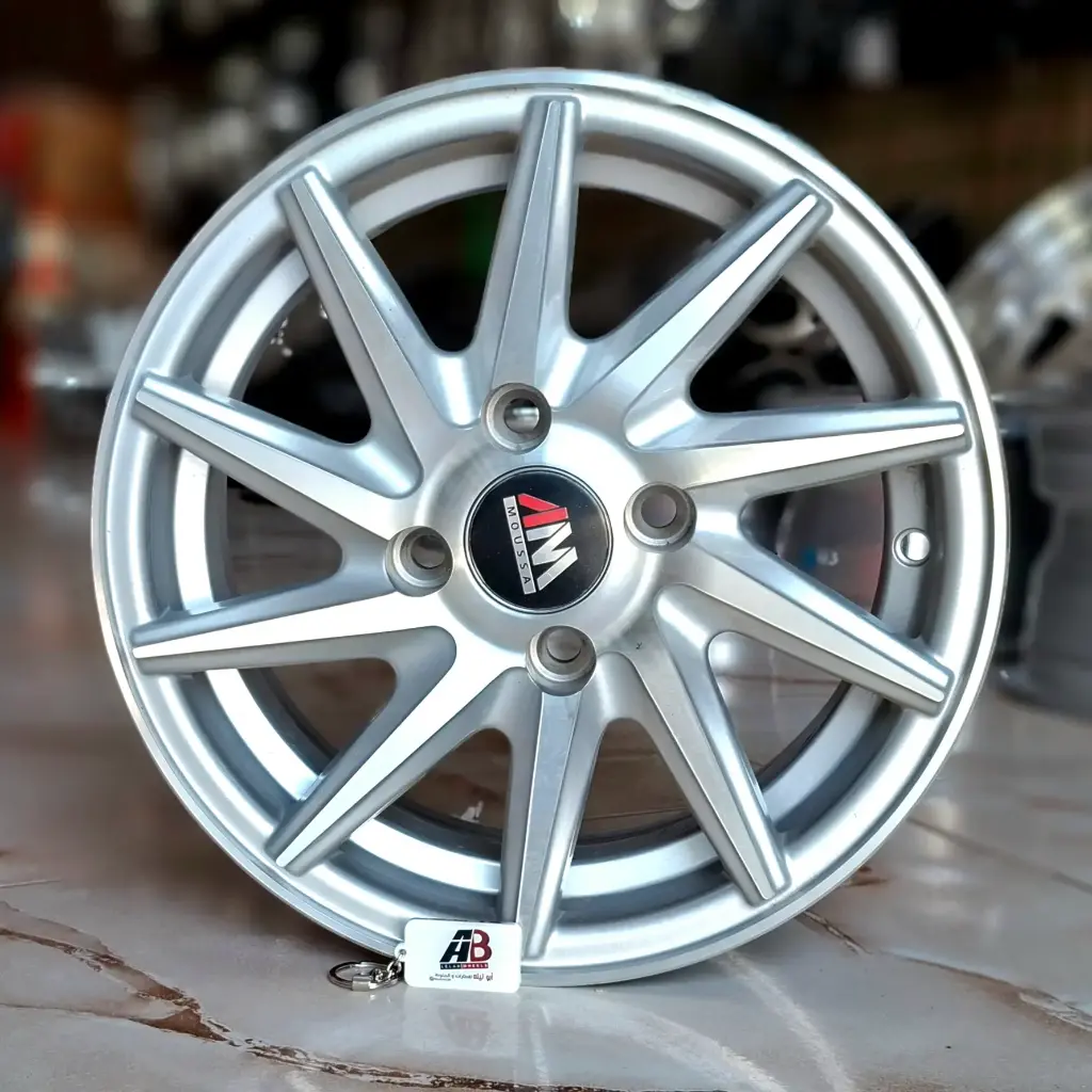 طقم جنط سبور - R13×5.5 INCH - 4×100 - SP1042 MS - ET25