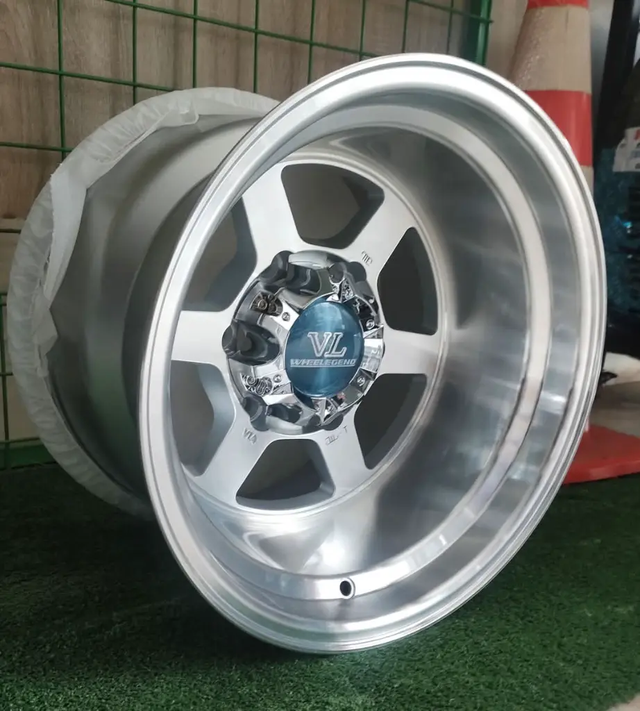 طقم جنط سبور دبابة - R15×10 INCH - 6×139 - ET-44 - 657 SLP