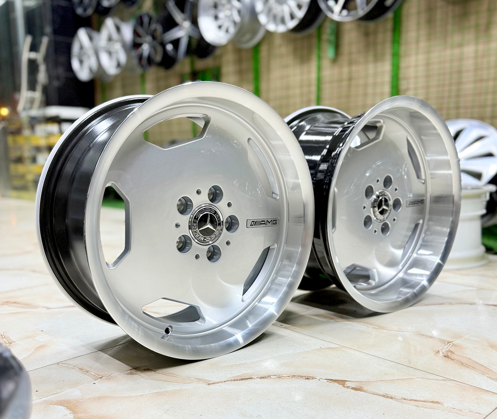طقم جنط سبور مرسيدس تو انش - R17×8+9 (2)INCH - 5×112 - ET35/30 - 024 MHS