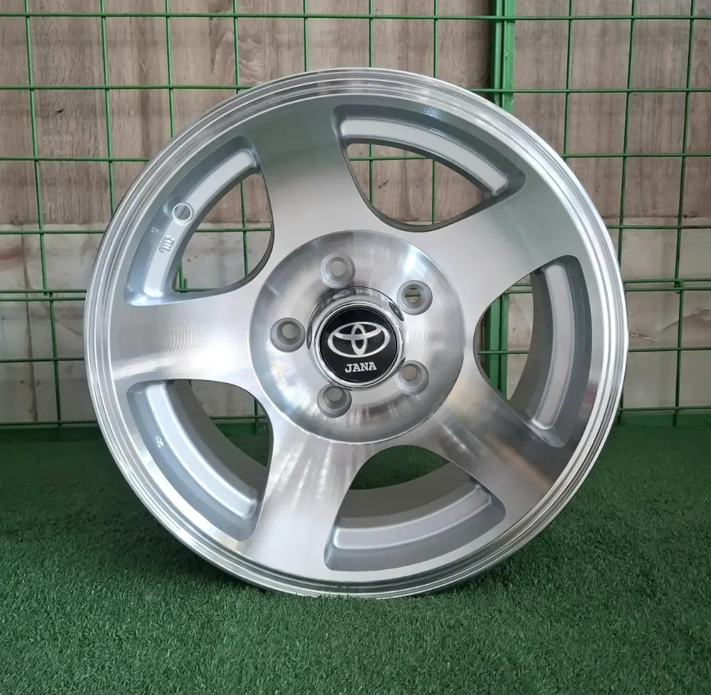 طقم جنط سبور تويوتا - R15×7 INCH - 5×114 - ET-6 - JANA 268 M