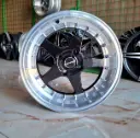 طقم جنط سبور - R15×7.5 INCH - 4×100 - 5072 BLP - ET18