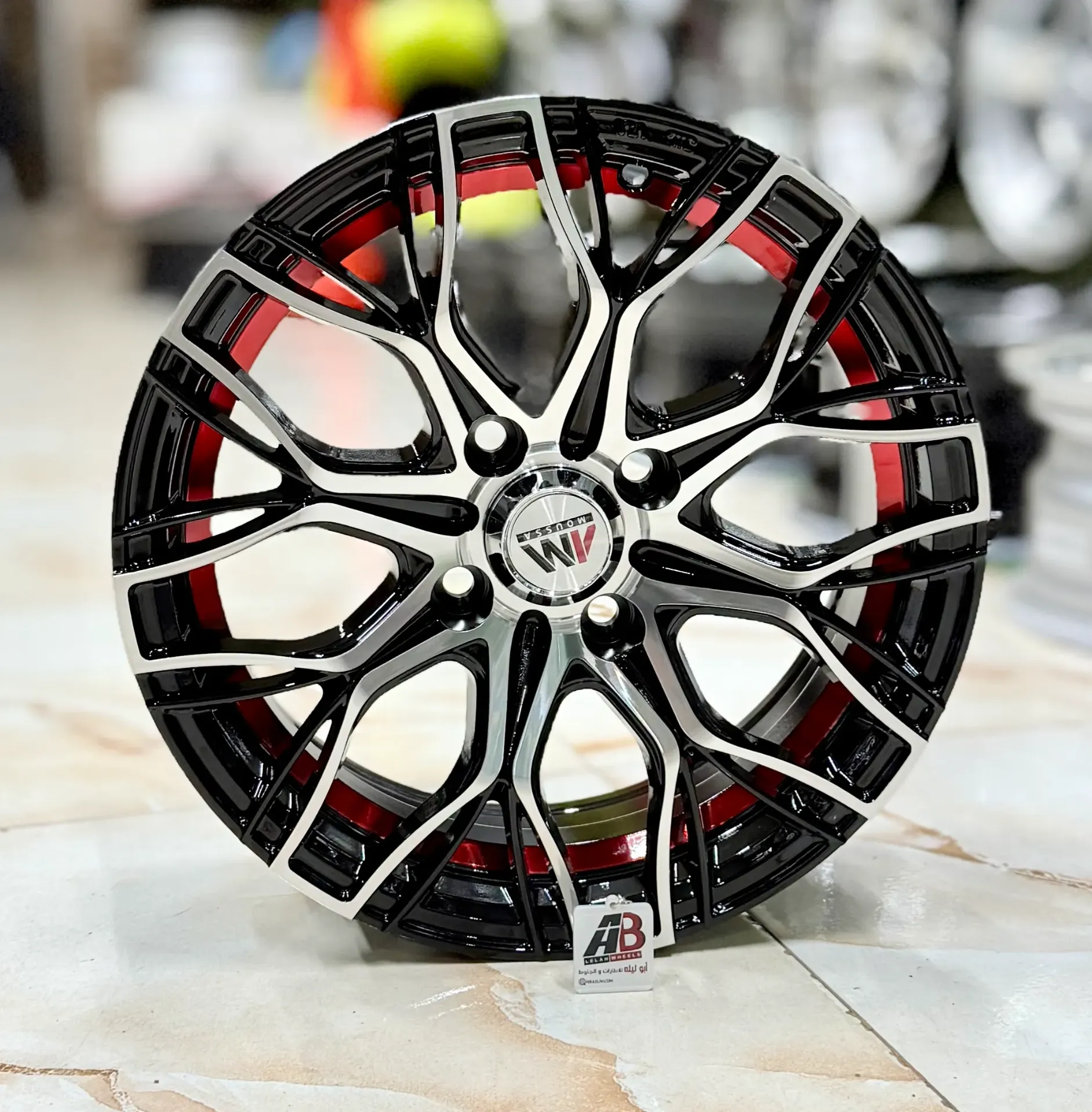 Sport Wheel Set - R14×6 INCH - 4×100 - ET 25 - 3366 BMUR
