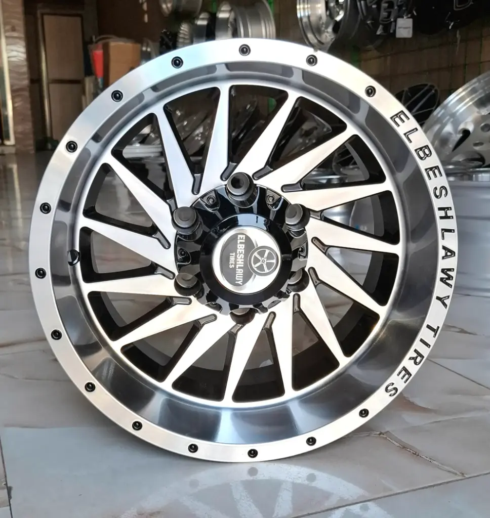 طقم جنط سبور دبابة - R15×8 INCH - 6×139 - ET-27 - G240 BM