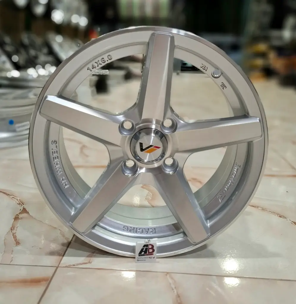طقم جنط سبور - R14×6 INCH - 4×100 - ET30 - JA099 M