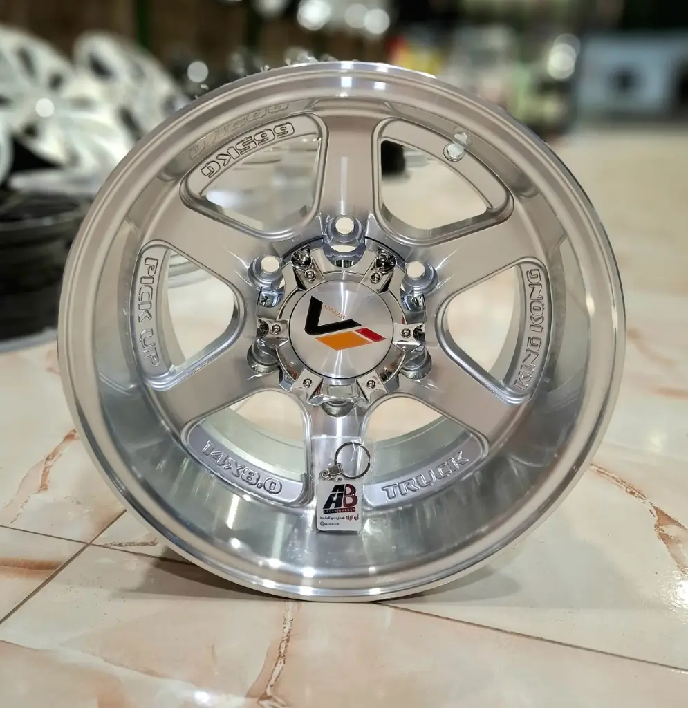 طقم جنط سبور دبابة - R14×8 INCH - 6×139 - ET-13 - LG211 M
