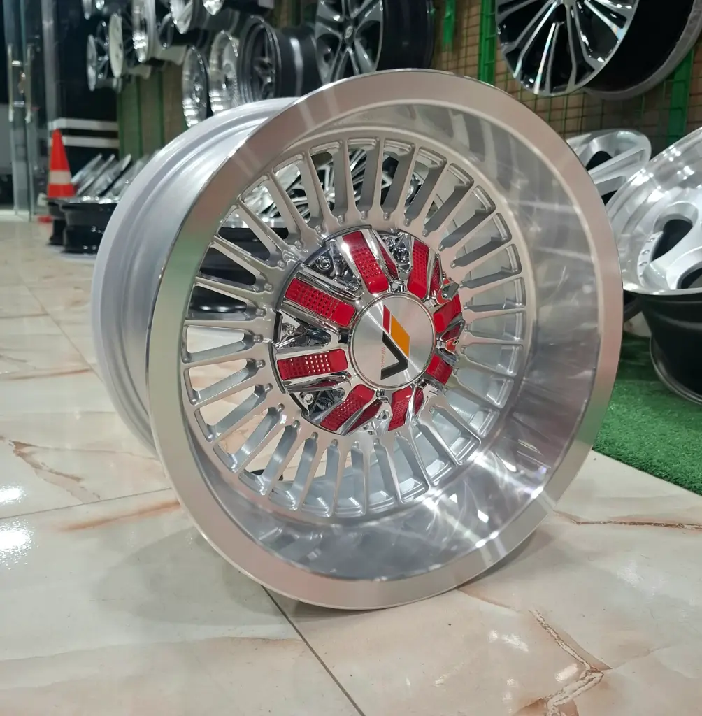 طقم جنط سبور تويوتا - R14×8 INCH - 5×114 - ET-13 - 265 M