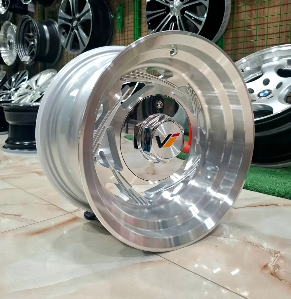 طقم جنط سبور دبابة - R14×8 INCH - 6×139 - ET-13 - 263 M