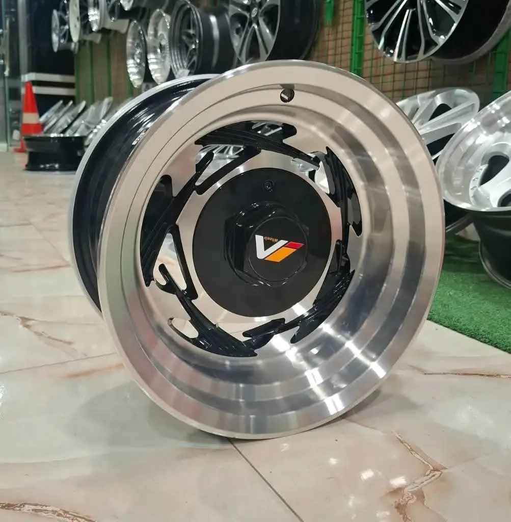 طقم جنط سبور دبابة - R14×8 INCH - 6×139 - ET-13 - 263 M