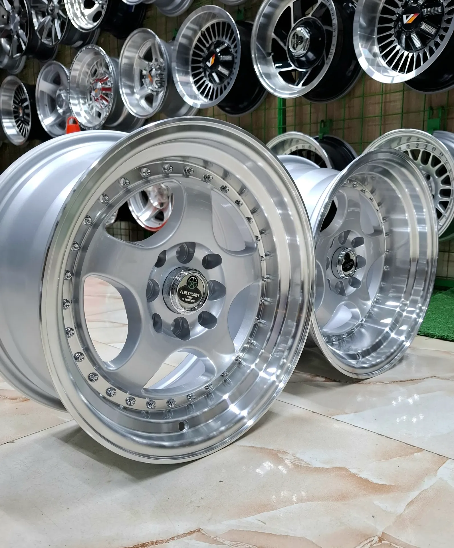 Sport Wheel Set - R15×7.5+8.5 (2)INCH - 8×100/114 - ET15/0 - 233 MS