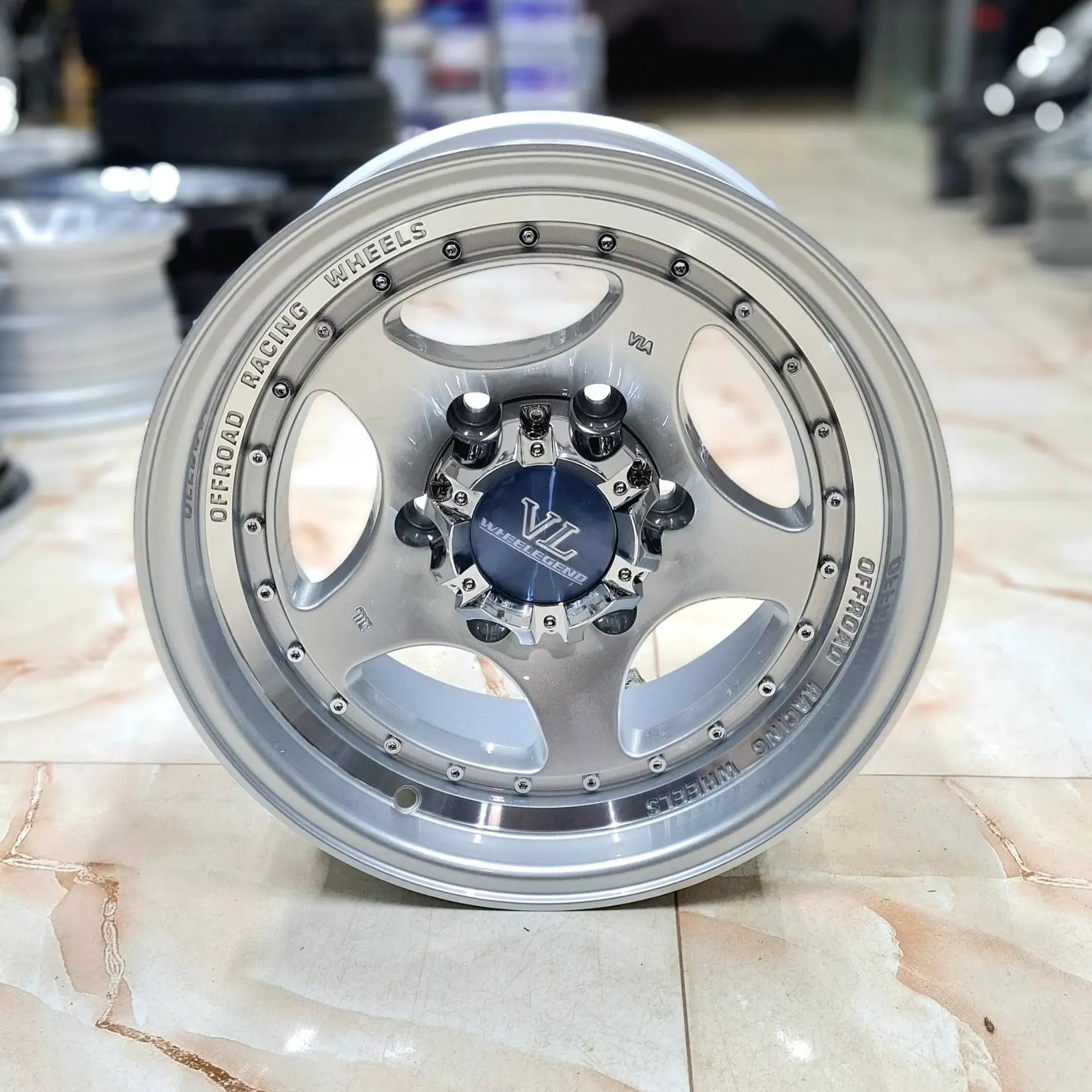 Sport Wheel Set - R15×8 INCH - 6×139 - ET-10 - S17 SLP