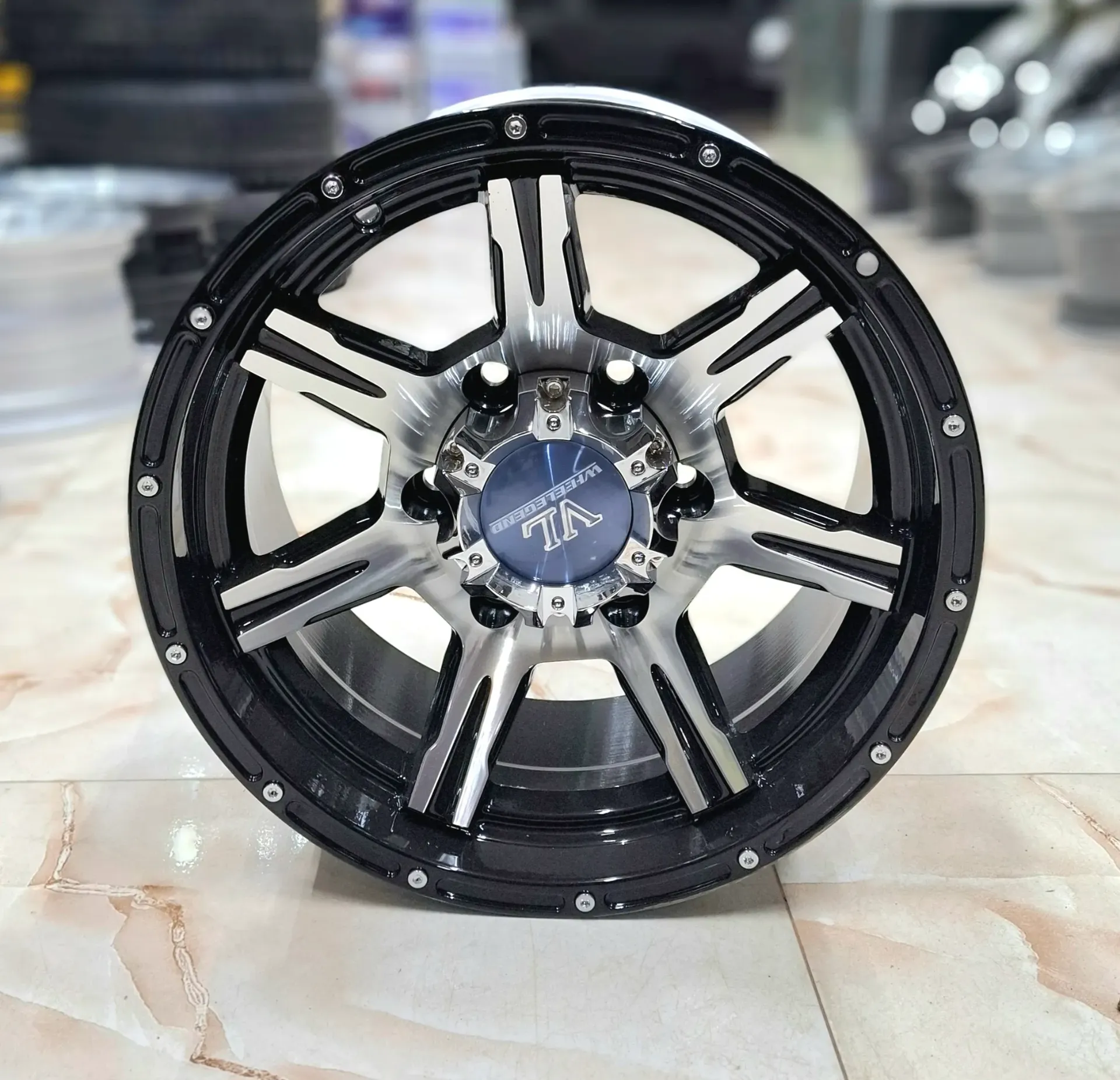 Sport Wheel Set - R15×8 INCH - 6×139 - ET-10 - S03 BM