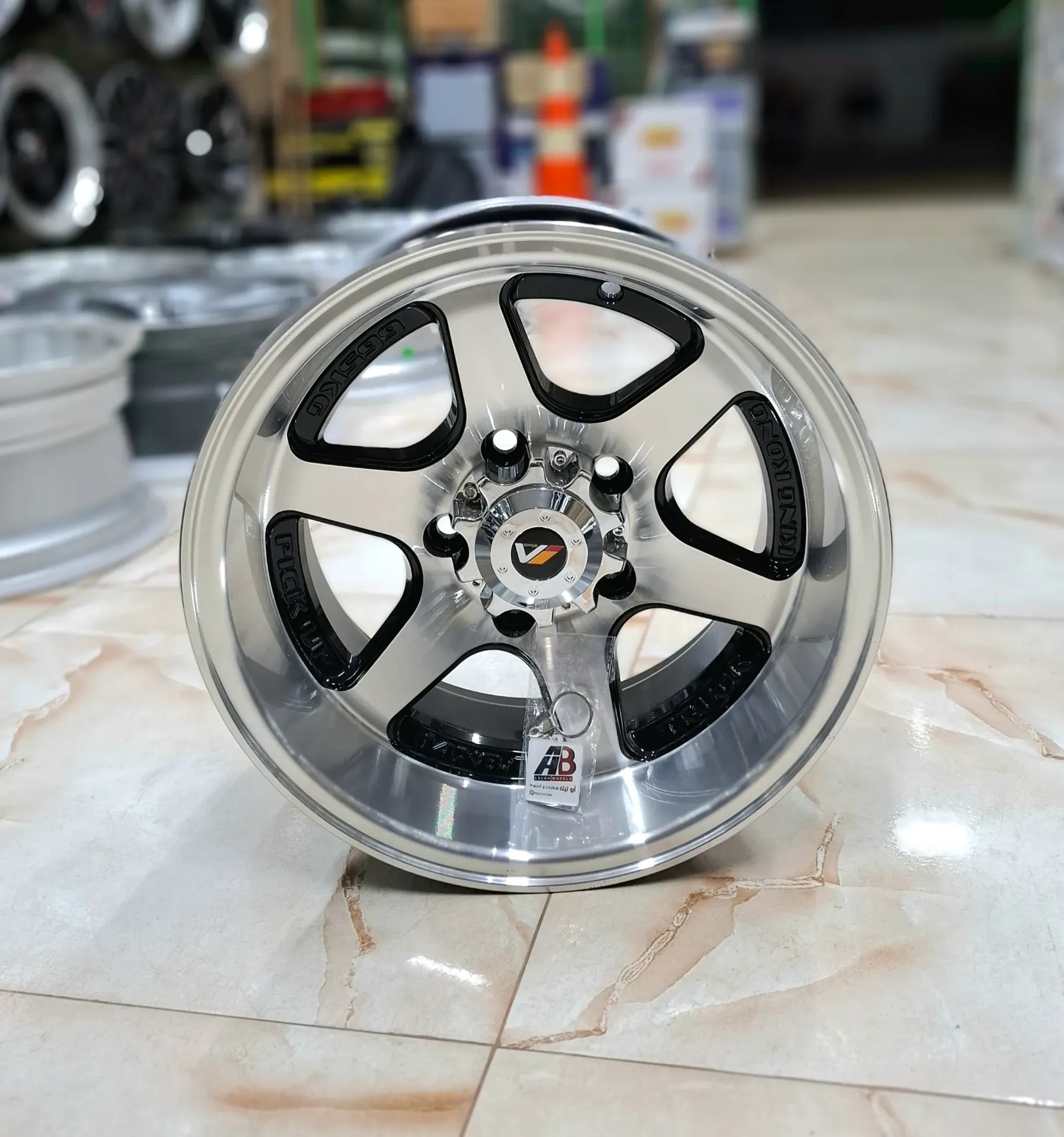 Sport Wheel Set - R14×8 INCH - 5×114 - ET-13 - LG211 BM