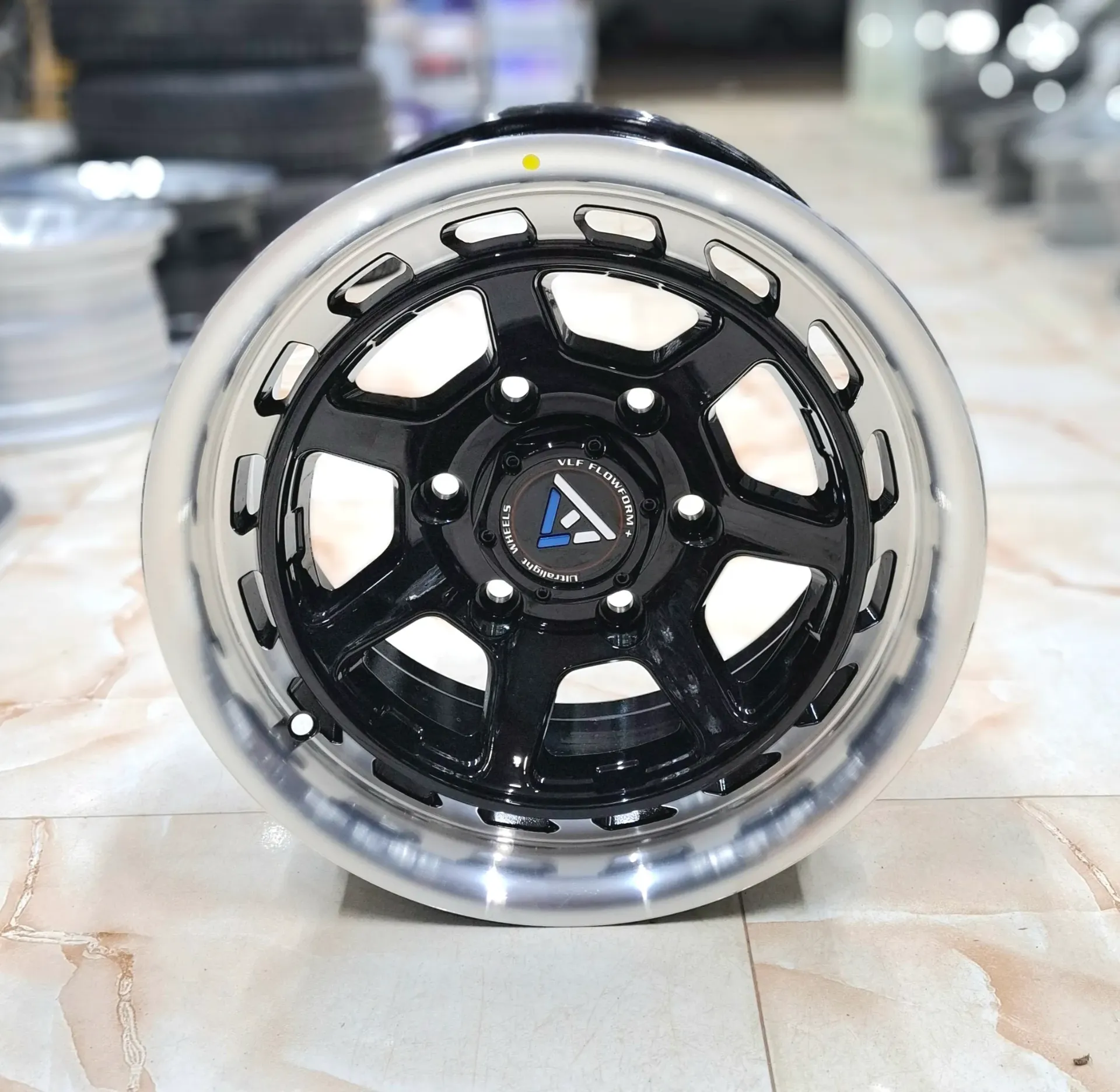 Sport Wheel Set - R15×8 INCH - 6×139 - ET-5 - VLFS09 BLP