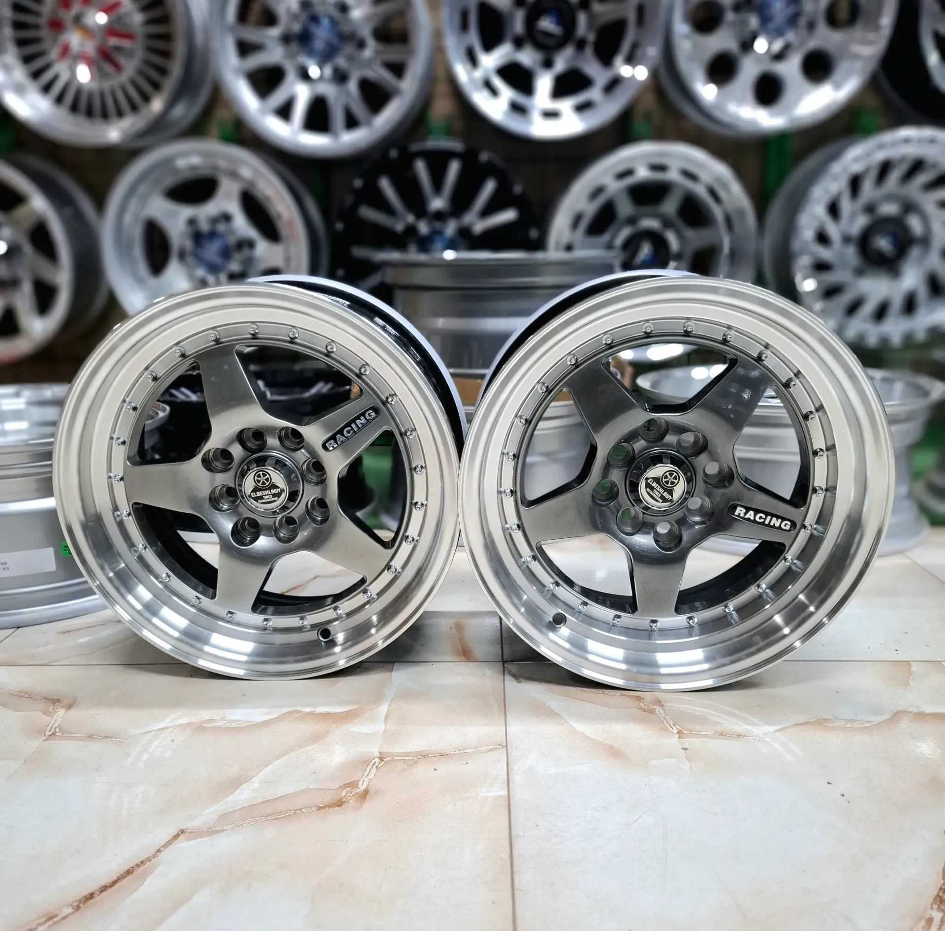 Sport Wheel Set - R15×7/8 (2)INCH - 8×100/114 - ET30/20 - 573 GM