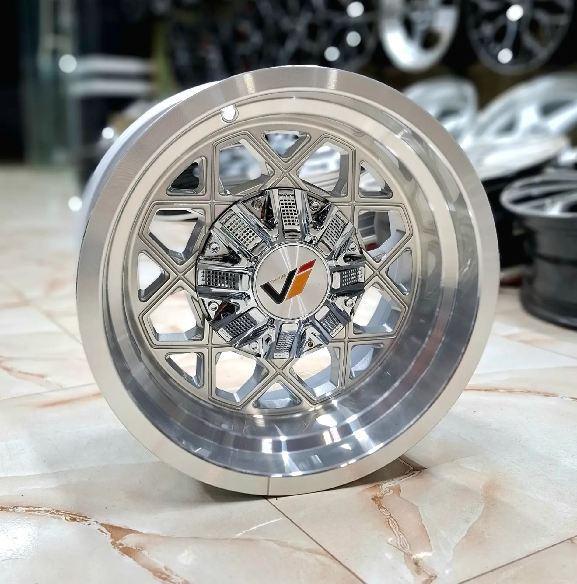 Sport Wheel Set - R14×8 INCH - 6×139 - ET-13 - 266 M