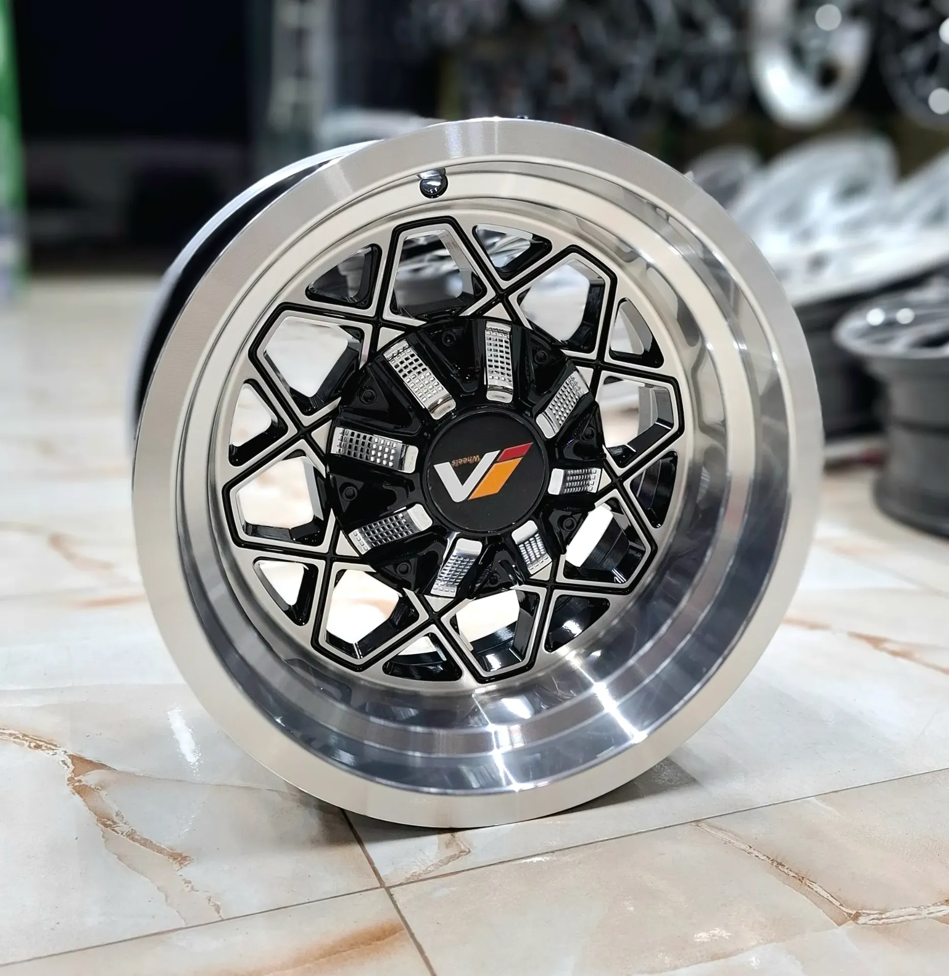 Sport Wheel Set - R14×8 INCH - 5×114 - ET-13 - 266 BM