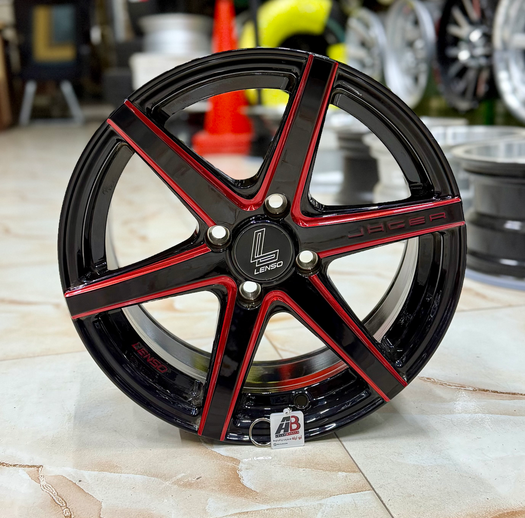 طقم جنوط سبور - R15×7 INCH - 4×100 - ET35 - LEN67 MBR