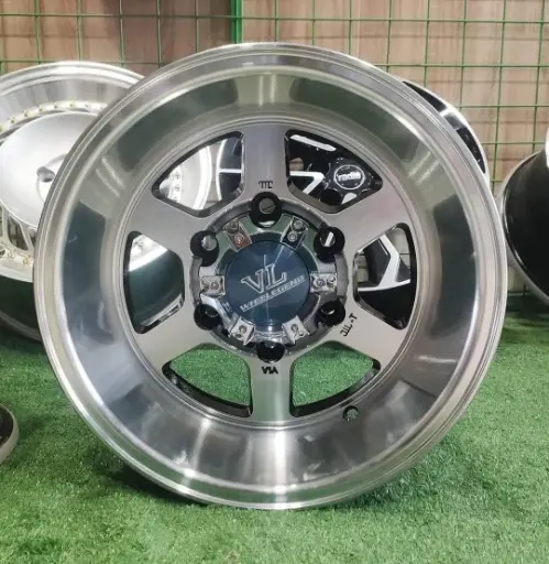 طقم جنط سبور دبابة - R14×8 INCH - 6×139 - 657 BM - ET-27