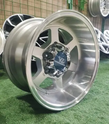 طقم جنط سبور دبابة - R14×8 INCH - 6×139 - 657 M - ET-27