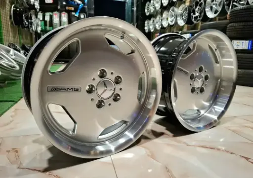 طقم جنط سبور مرسيدس تو انش - R17×8+9 (2)INCH - 5×112 - ET - 024 MHS