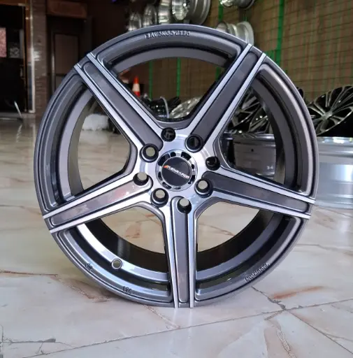 طقم جنط سبور - R15×7 INCH - 8×100/114 - LG10 GM - ET29
