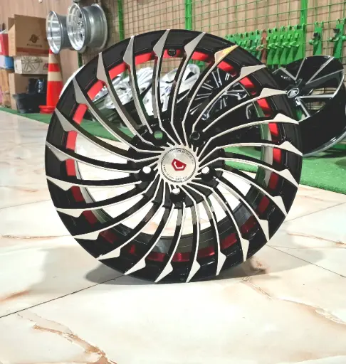 طقم جنط سبور - R16×6.5 INCH - 5×114 - ET40 - 055 BMUR