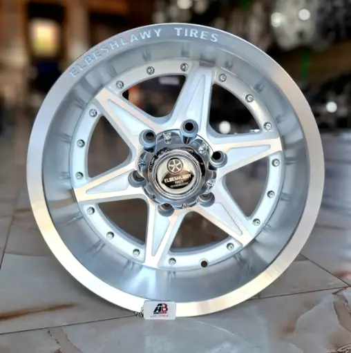طقم جنط سبور دبابة - R15×8 INCH - 6×139 - ET-30 - 6182 WM