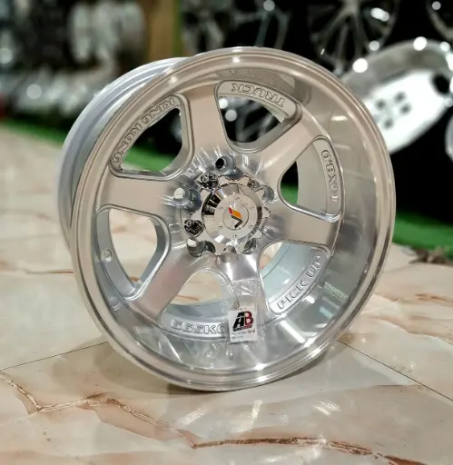 طقم جنط سبور تويوتا - R14×8 INCH - 5×114 - ET-13 - LG211 M