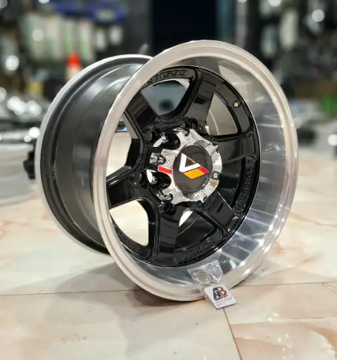 طقم جنط سبور دبابة - R14×8 INCH - 6×139 - ET-13 - LG211 BLP