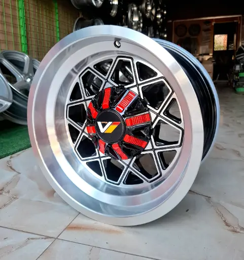 طقم جنط سبور دبابة - R15×8 INCH - 6×139 - ET-10 - 266 BM